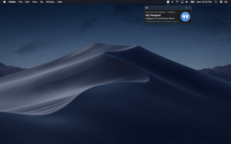 Entry for Google Meet &amp; Zoom thumbnail 1