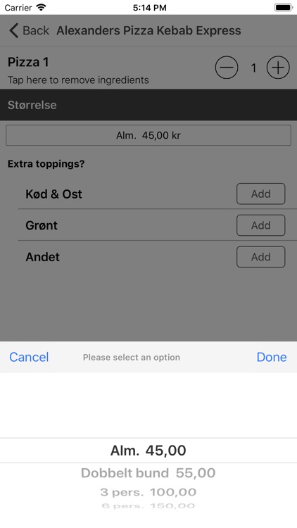 Alexanders Pizza Express Vejle screenshot-5
