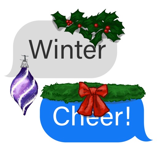 Message Toppers - Winter Pack
