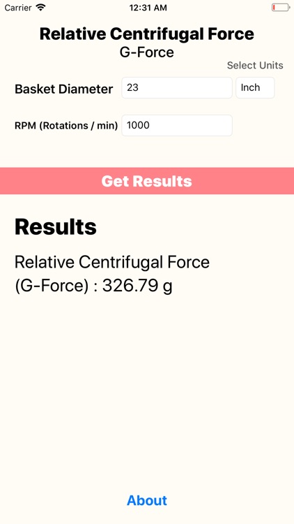 Relative Centrifugal Force
