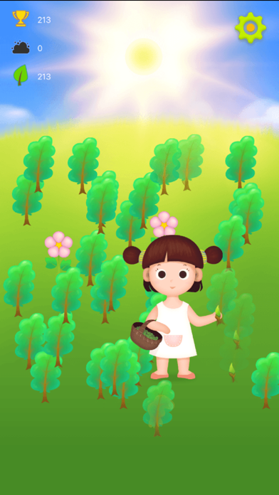 Happy Baby Plant Tree iPhone screenshot