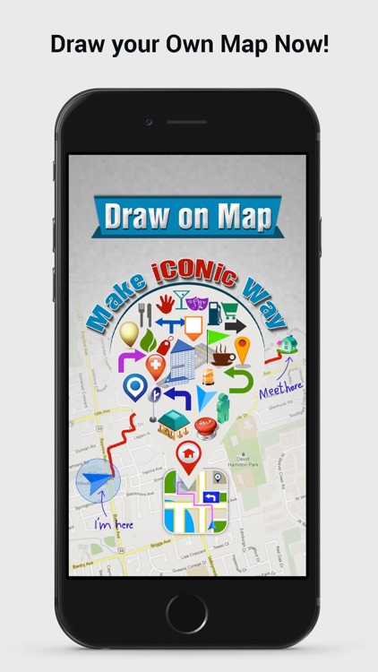 Draw on Map - Create Your Own Map And add Waypoint