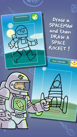 Game screenshot Draw A Rocket Lite mod apk