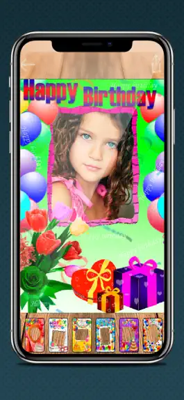 Game screenshot Create birthday photo frames apk