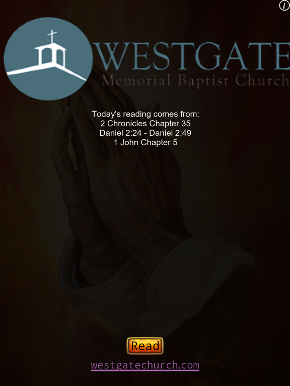Yearly Bible Reading Calendar iPad screenshot 1 - Lifestyle app