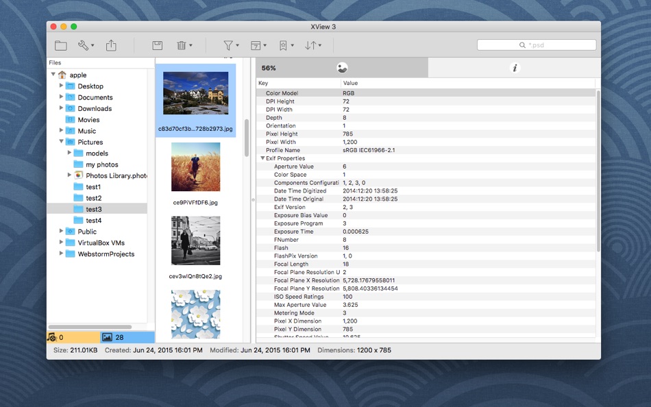 #3. XView 3 - Photos&Files Viewer (macOS) 由: 奇鹏 于