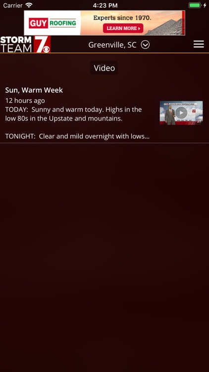 WSPA Weather screenshot-3