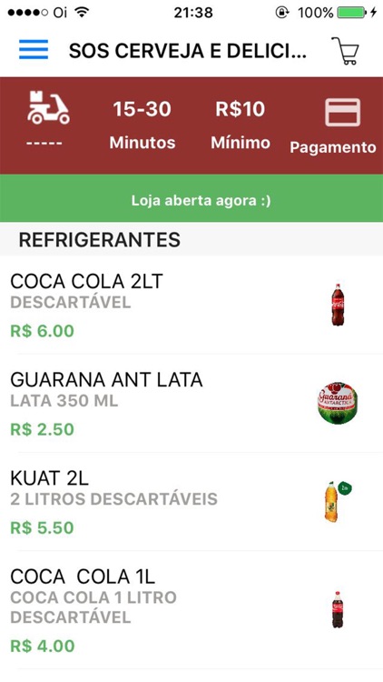 SOS Cervejas e Delicias a Mais