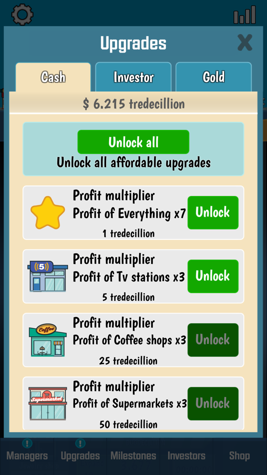 #4. Business Tycoon - Idle Clicker (iOS) 由: eSolutions Nordic AB