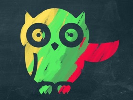 Ton application Holy Owly pour devenir un Super Héro de l'anglais t'offre ce pack de 60 stickers, pour que tu puisses illustrer tes iMessage d'onomatopées anglaises
