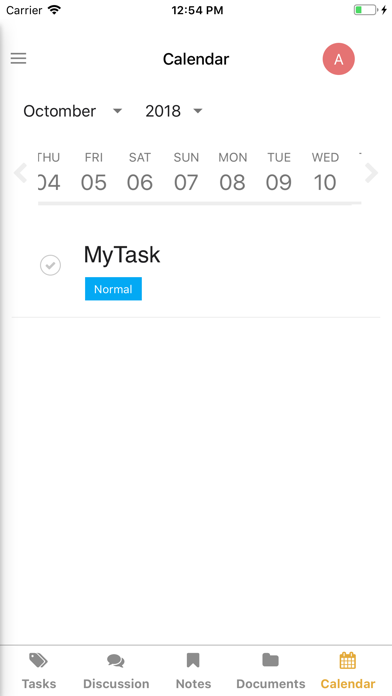 App screenshot