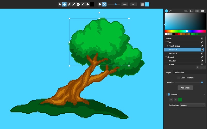 Pixelmash - Pixel Art Editor screenshot 2