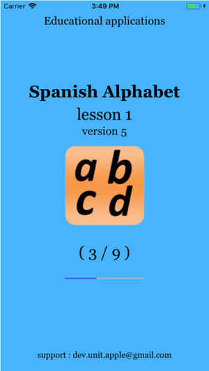 Spanish alphabet for students(圖8)-速報App