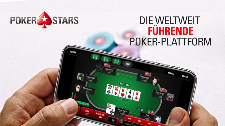 PokerStars Online Poker Spiele screenshot-0