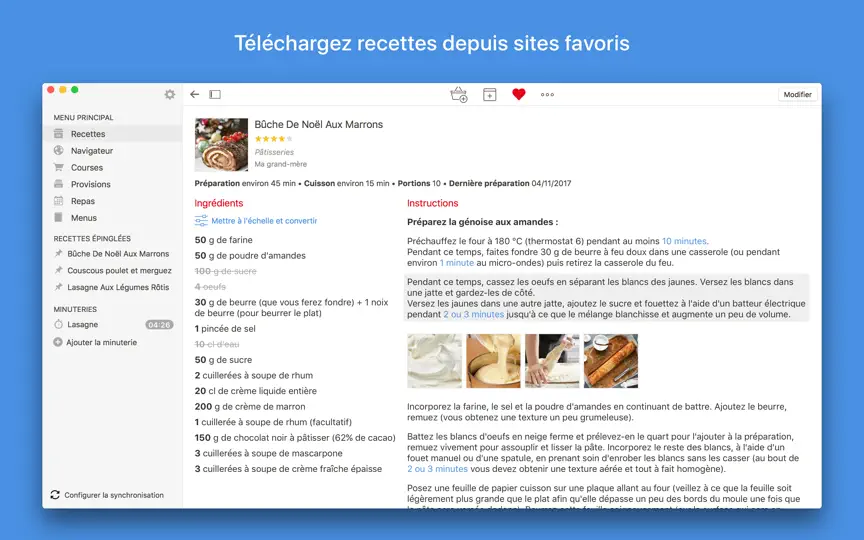 Capture d'écran de Paprika Recipe Manager 3 sur iPhone 2