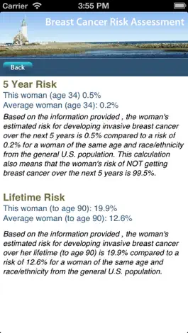 Game screenshot Breast Cancer Risk Assessment apk