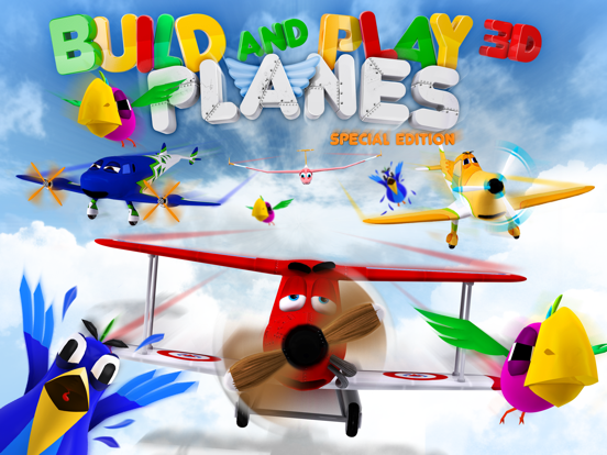 Build and Play - Planes iPad app afbeelding 1