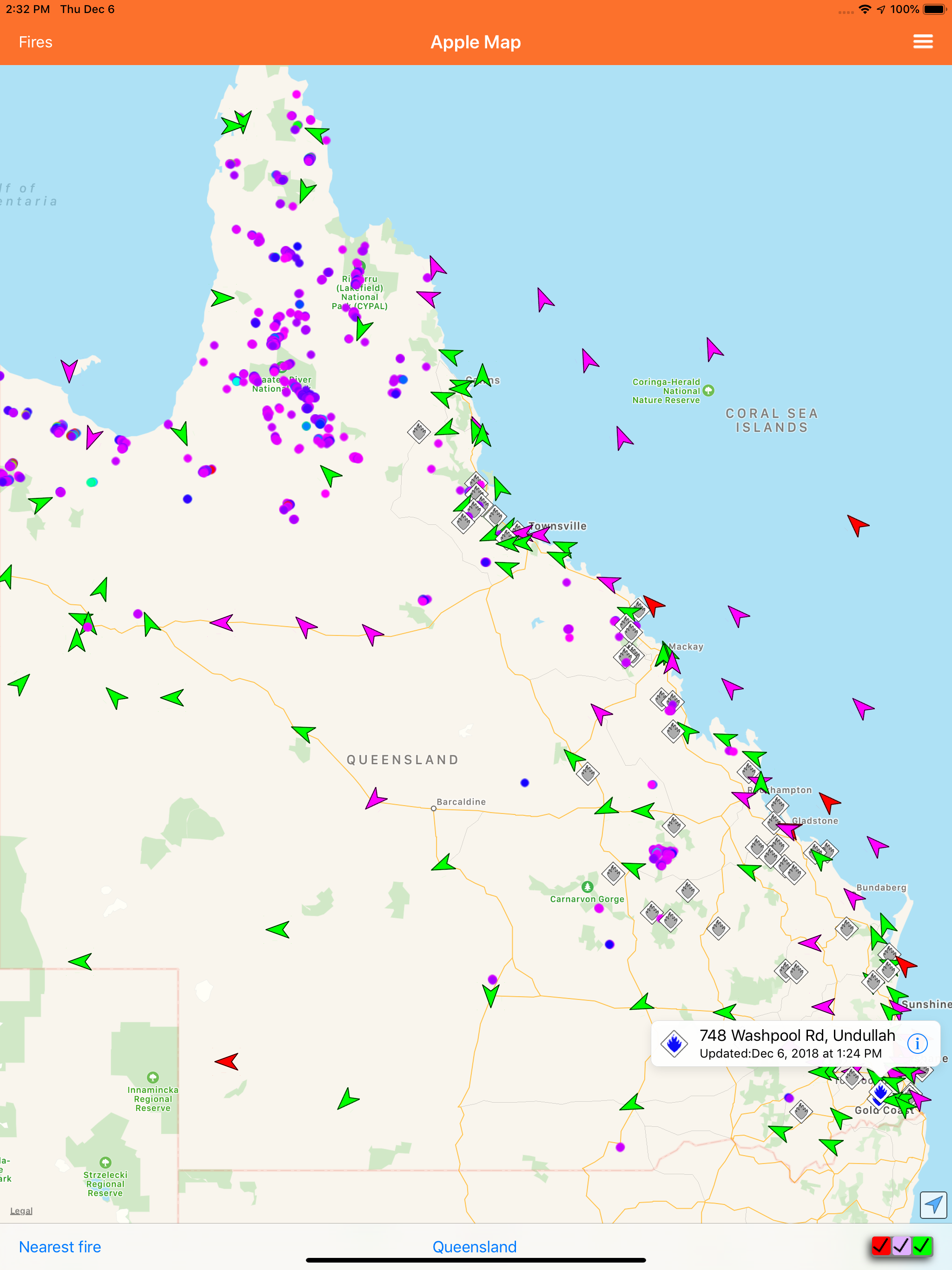 QLD Fires screenshot 6