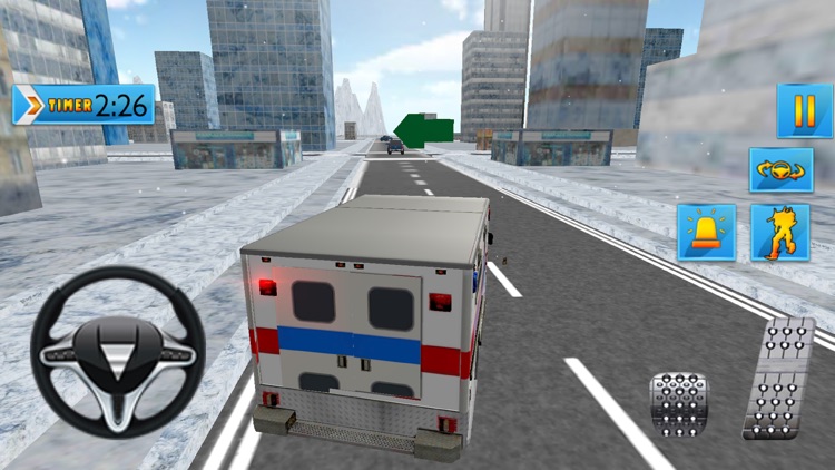Ambulance Robot Transform 3D