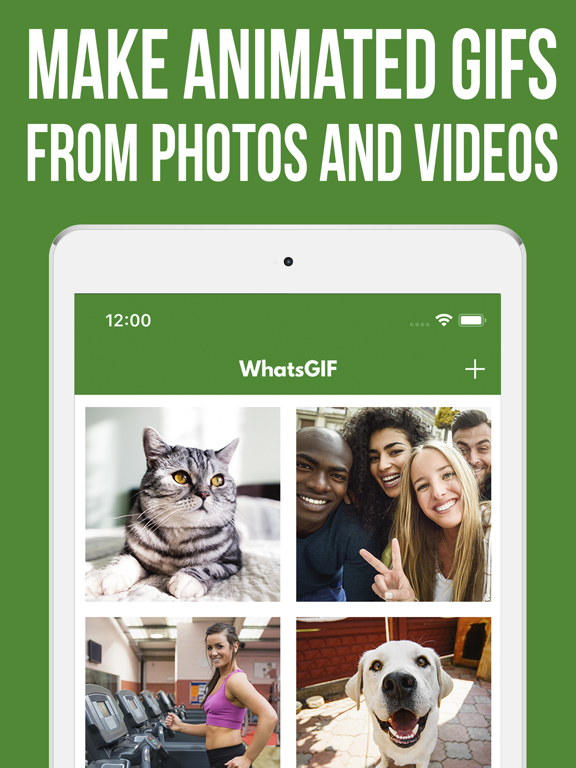WhatsGIF - Do GIF for Chat Appのおすすめ画像1