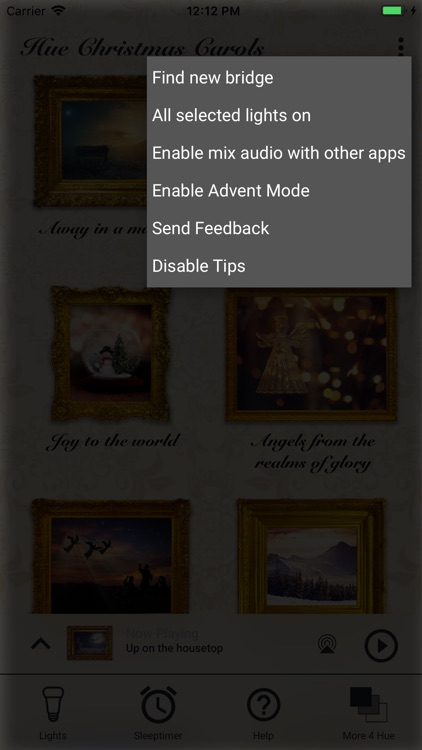 Hue Christmas Carols Advent screenshot-9