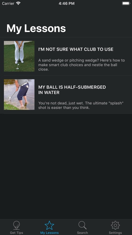 Golf Fix Finder