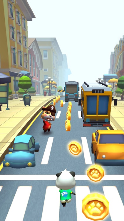 Cute Cat Subway Gold Run