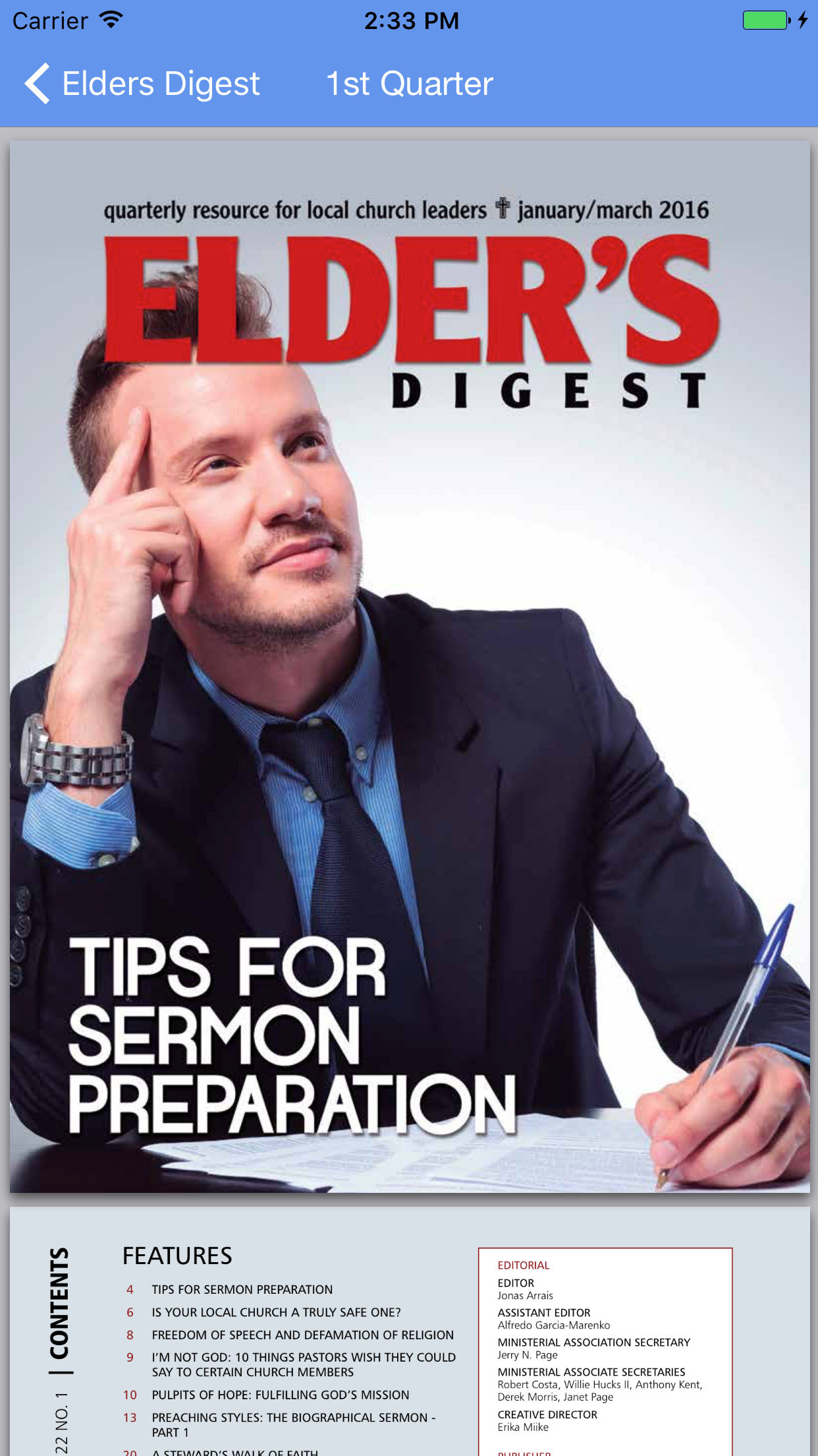 Elder's Digest screenshot 3