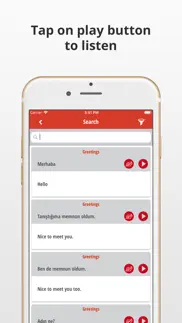 learn turkish language phrases iphone screenshot 4