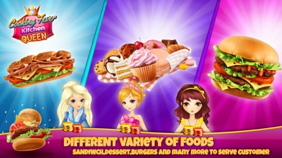 Cooking Queen : Kitchen Fever screenshot 2