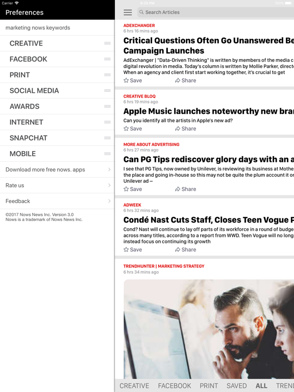 Screenshot #5 pour marketing nows.