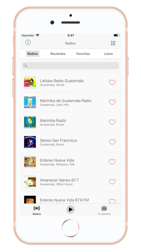 Radios de Guatemala - AM/FM