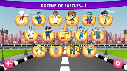 Screenshot #2 pour Kids Professions And Tools Puzzle