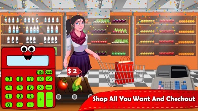 Supermarket Chain Cashier Girl screenshot 3