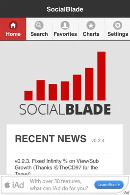 Game screenshot Social Blade Statistics App mod apk