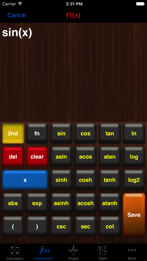 ‎My Graphing Calculator Lite Screenshot