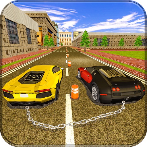 Chained Car Simulator Stuntman icon