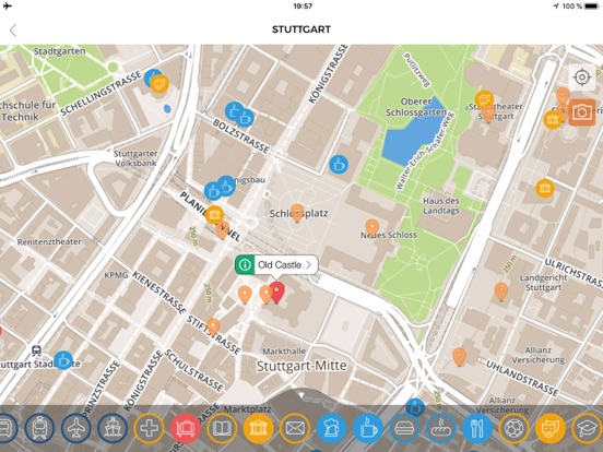 Stuttgart Travel Guide Offline iPad screenshot