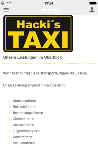 Hackis Taxiruf screenshot 3