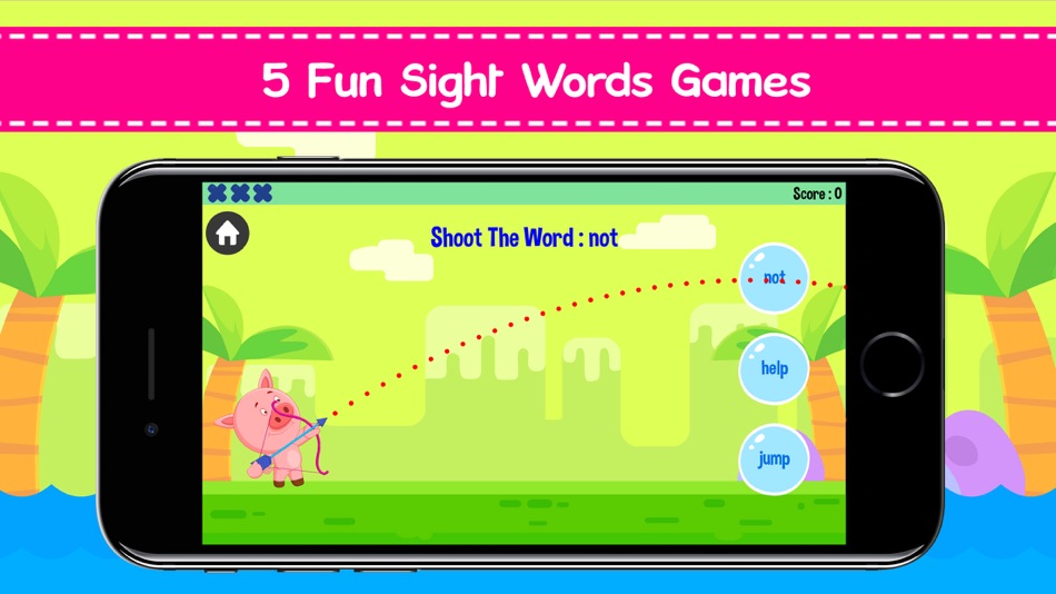 Sight Words game. Baikon Words игра.