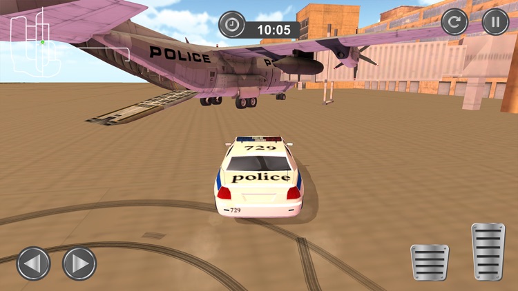 Police Car Trailer Transport screenshot-4