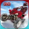 Ride the atv snow bike in the frozen arctic world and have real time bike stunt adventure