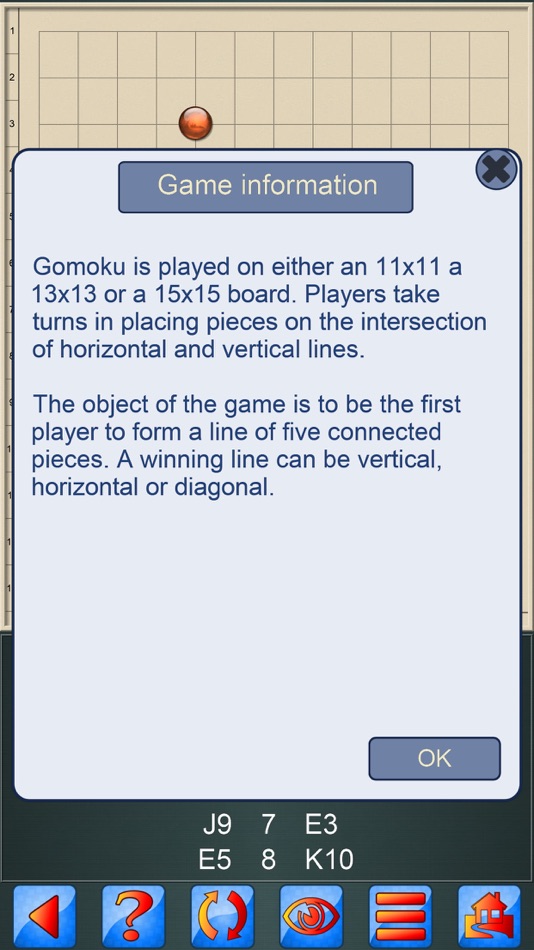 #2. Gomoku V+, 5 in a line game. (iOS) 由: ZingMagic Limited