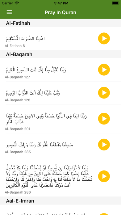 App screenshot