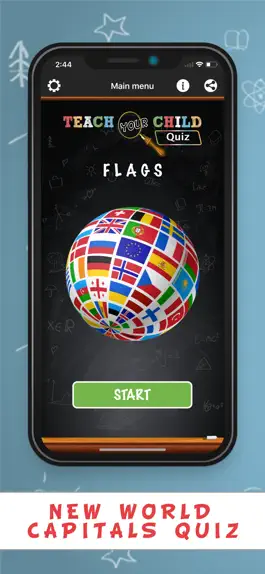 Game screenshot Teach Your Child Quiz - Flags mod apk