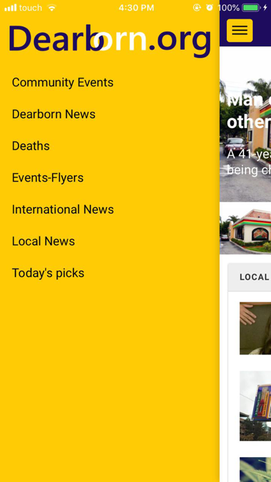 Dearborn News  موقع ديربورن screenshot 2