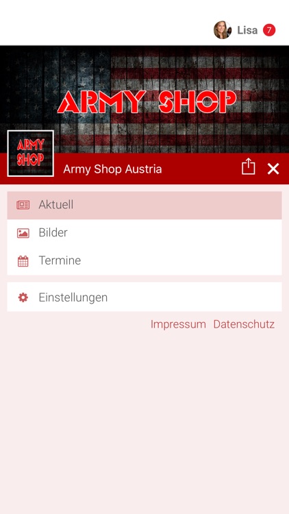 Army Shop Austria