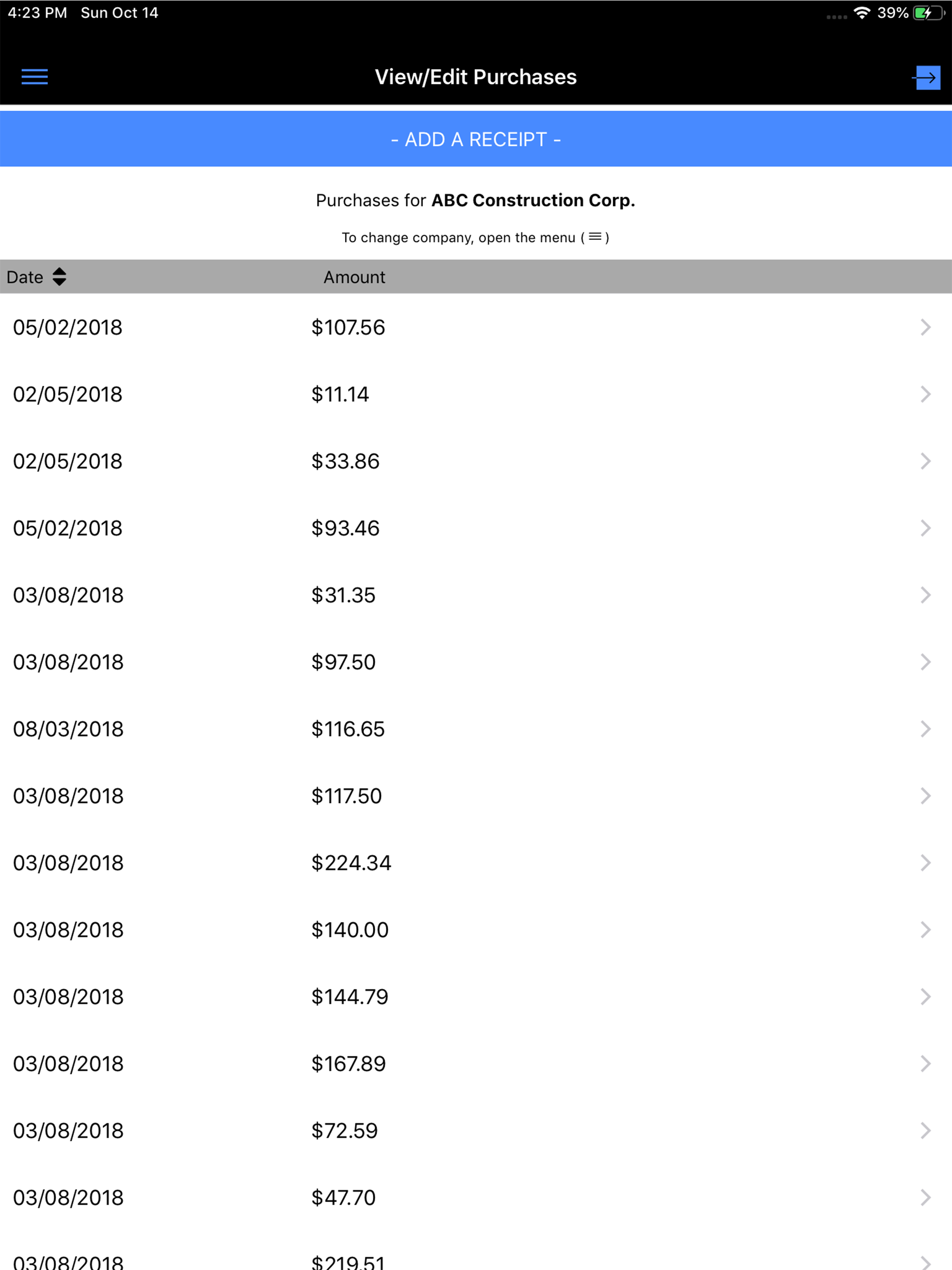 ProjectPro - Expense Manager
