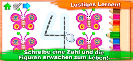 Malen für Kinder Lernspiele ab