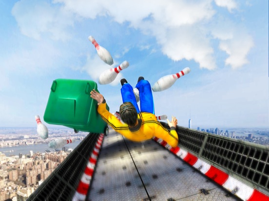 Crazy Wheel Race on Mega Ramp iPad screenshot